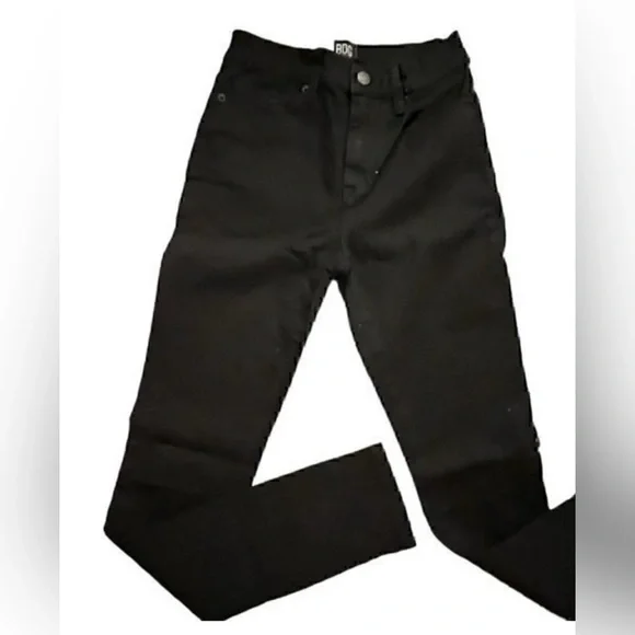 BDG Twig Ripped High-Waisted Skinny Jean - Black Size 25 New with Tag - Picture 7 of 16